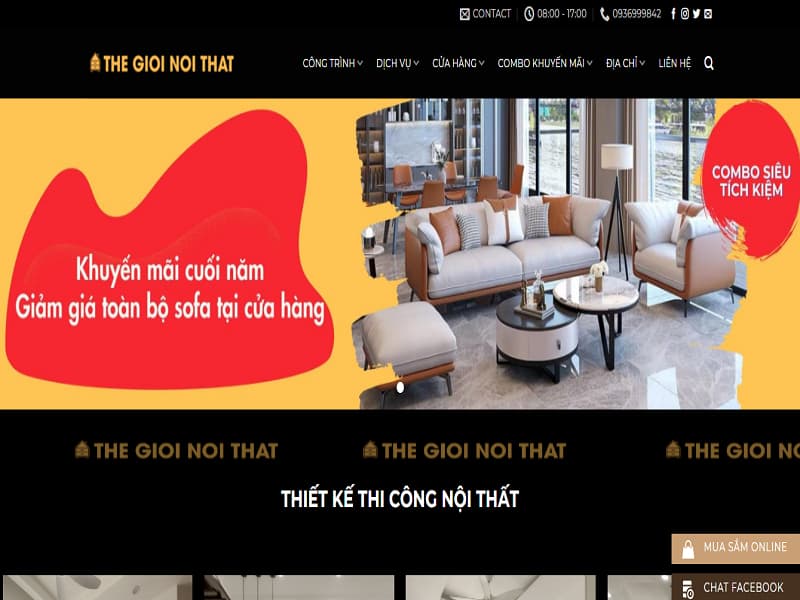 sofa gỗ
