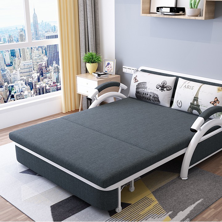 Sofa giuong gap gon ket hop thong minh giua ghe sofa va giuong ngu