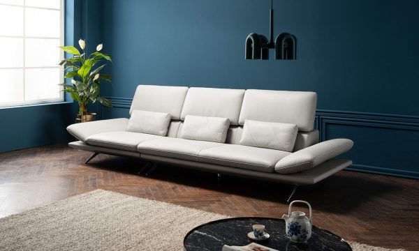 Hình ảnh Sofa da bò thật