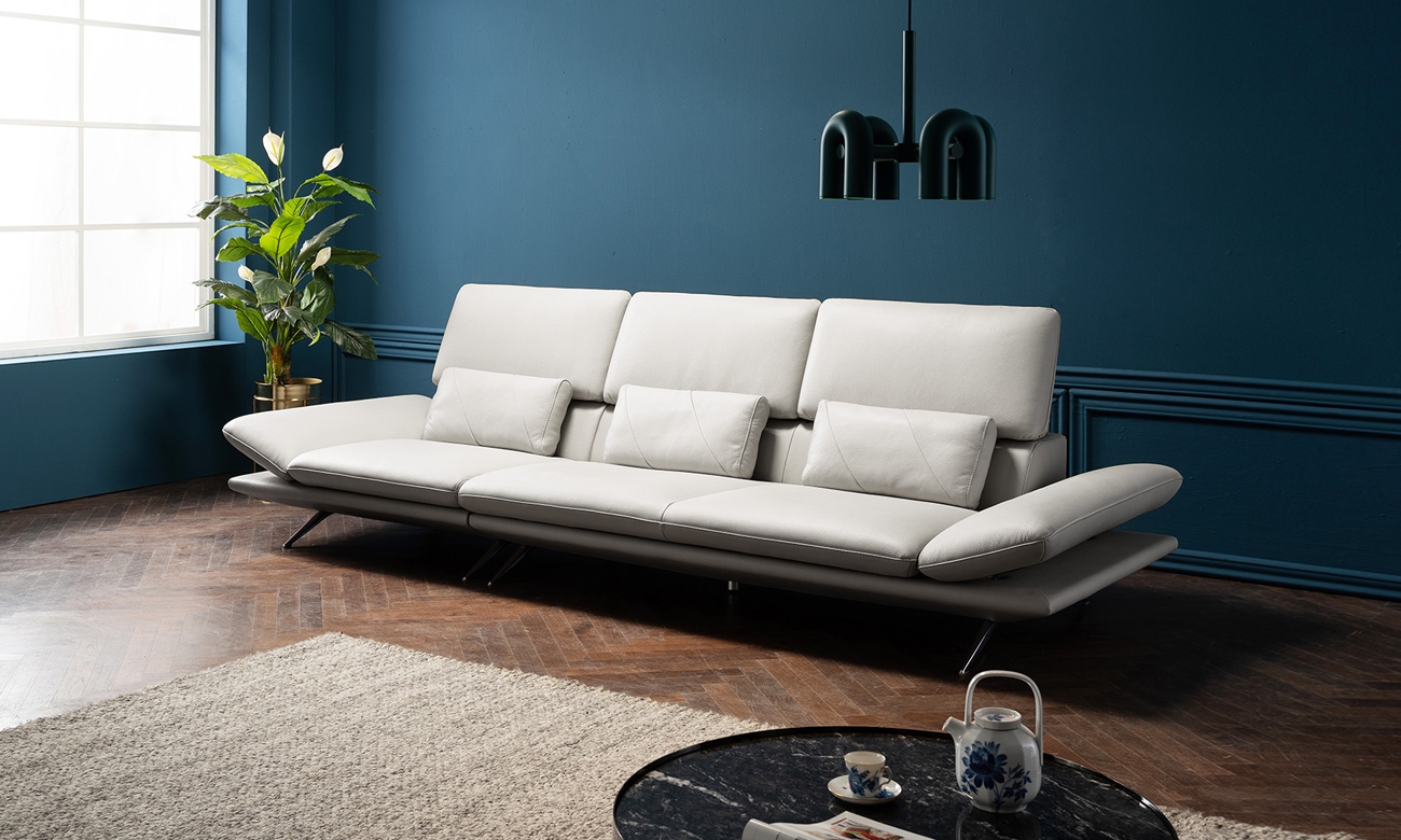 Ghế sofa da thật Italy - T02