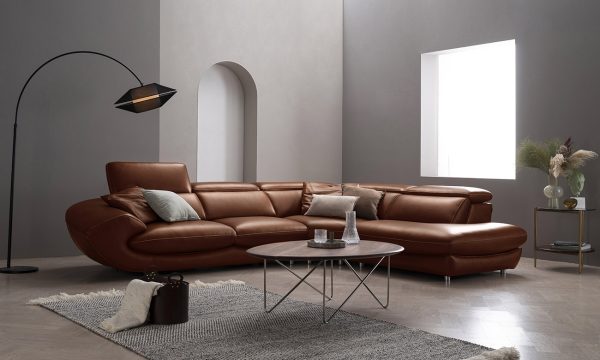 Hình ảnh Ghế Sofa Góc Da Thật