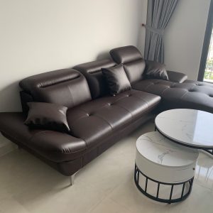 Ghế sofa da phòng khách -R04