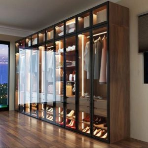 Tủ quần áo kính ( thiết kế thi công theo yêu cầu )