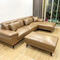 Ghế sofa da phòng khách Hàn Quốc