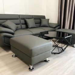 Ghế sofa da phòng khách Hàn Quốc