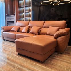 Ghế sofa da phòng khách Hàn Quốc