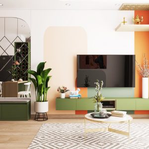 Thiết kế nội thất căn hộ Chị Thủy - Dự án KĐT ĐẶNG XÁ