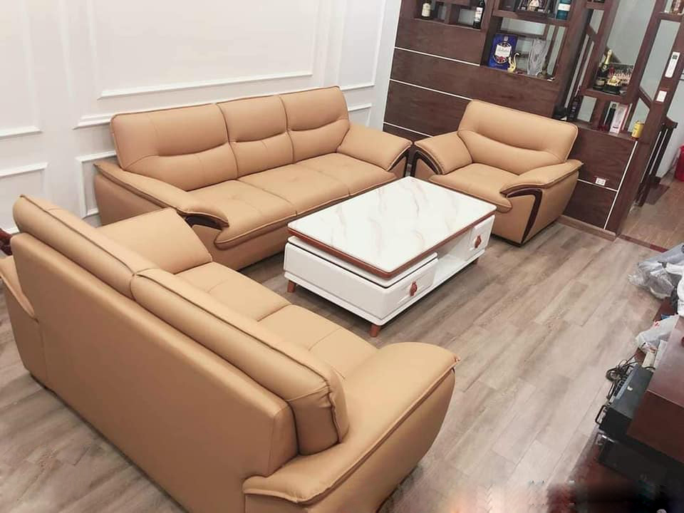 Ghế sofa da phòng khách - VNXK15