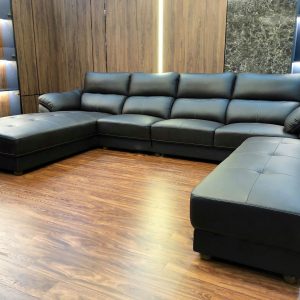 Alternative view of Ghế sofa da phòng khách Hàn Quốc