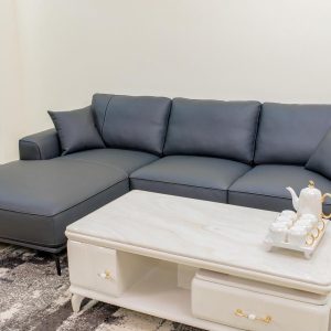 Ghế sofa da phòng khách Hàn Quốc