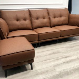 Alternative view of Ghế sofa da phòng khách Hàn Quốc