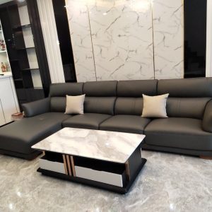 Alternative view of Ghế sofa da phòng khách - VNXK19