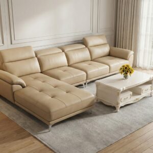 Ghế sofa da phòng khách - VNXK16