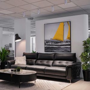 Sofa nhập khẩu da thật