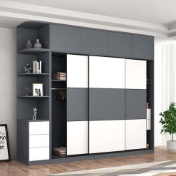 Tủ quần áo gỗ ( thiết kế thi công theo yêu cầu )