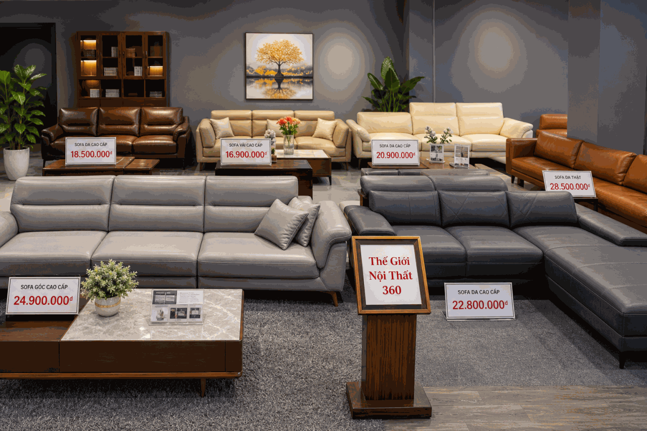 Sản phẩm Báo giá sofa Hà Nội 2026