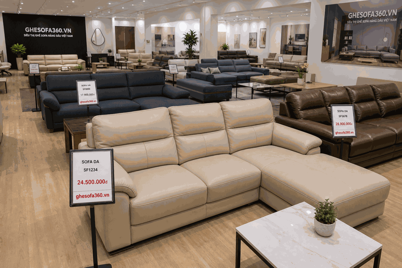 Sản phẩm Báo giá sofa Hải Phòng 2026