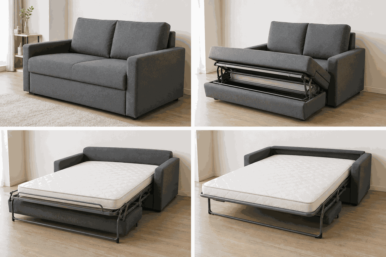 Sản phẩm sofa giường tại xưởng