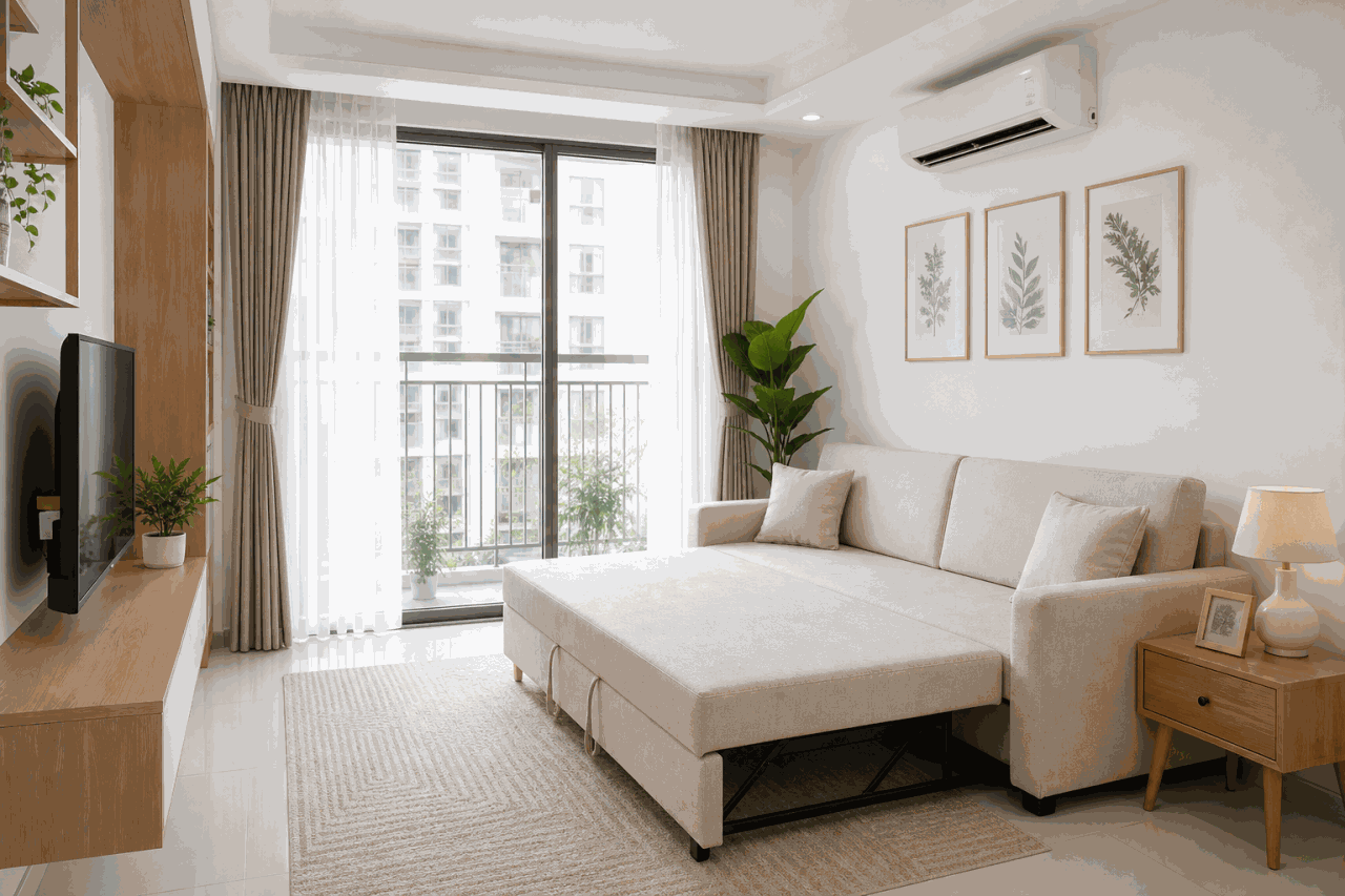 Cách vệ sinh sofa giường