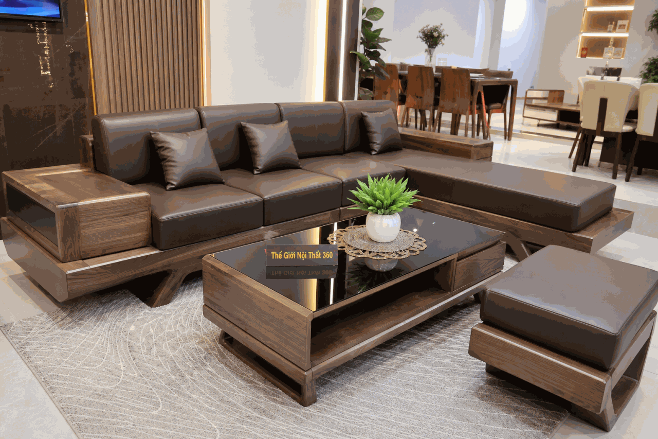 Sản phẩm Combo sofa bàn trà Hà Nội