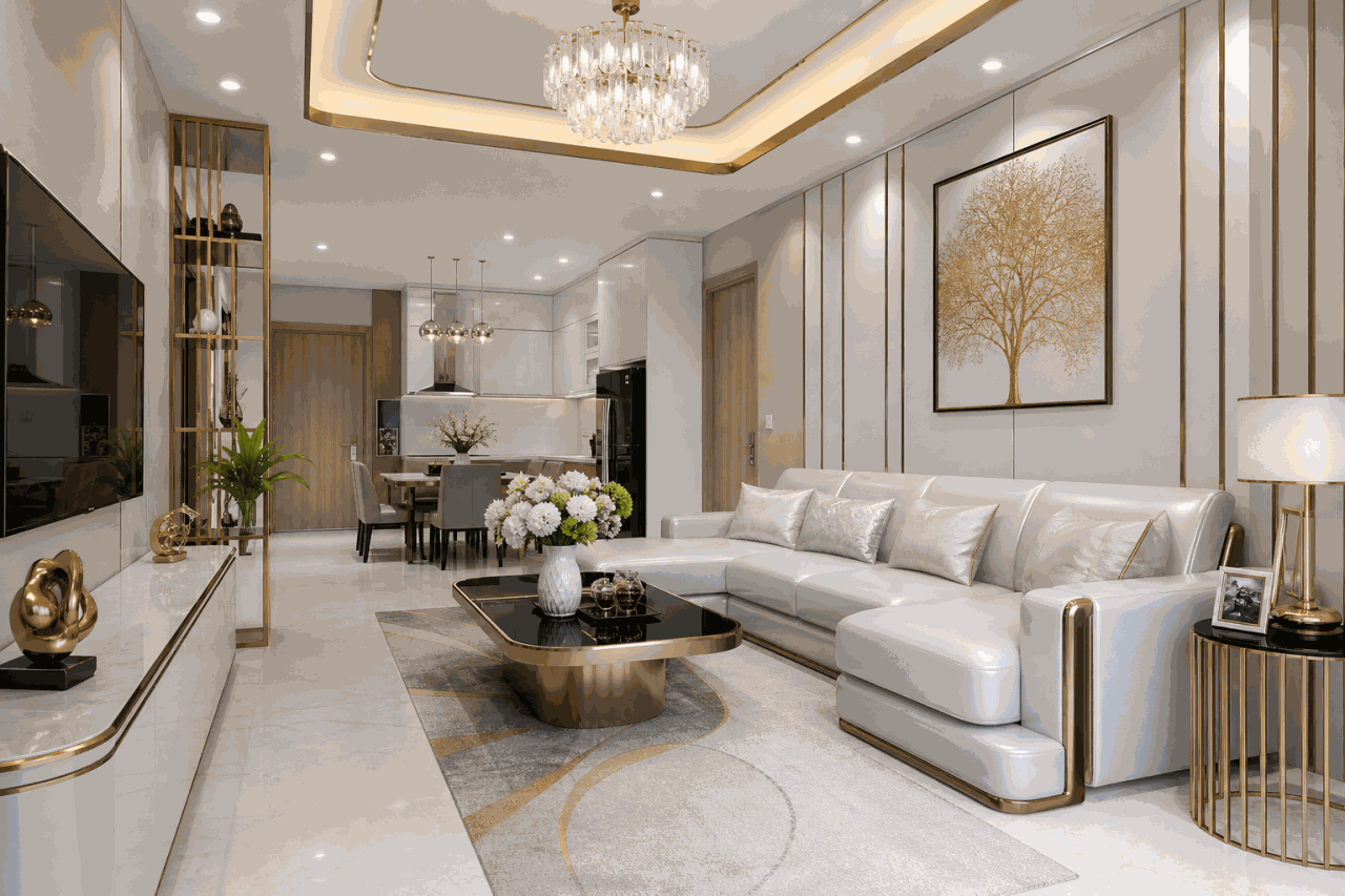màu sofa hợp mệnh Kim