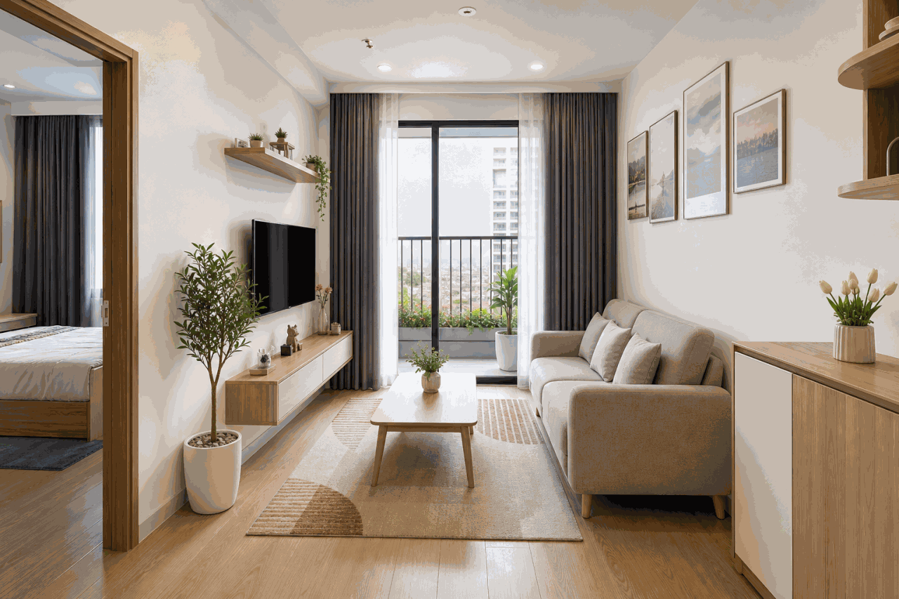 Hình ảnh Sofa chung cư nhỏ Hải Phòng