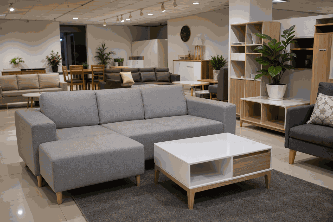 Showroom Sofa chung cư nhỏ Hải Phòng