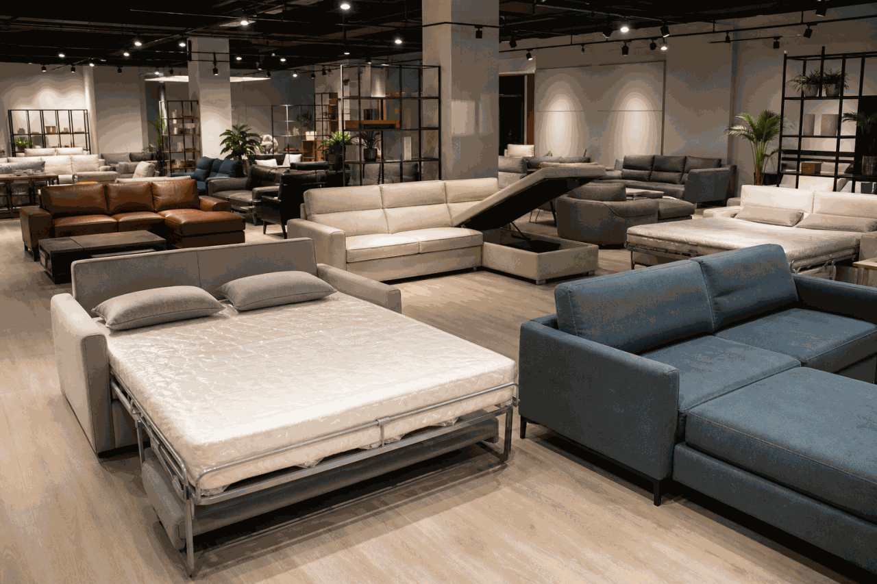 Showroom Sofa giường ban công nhỏ Hải Phòng & Hà Nội