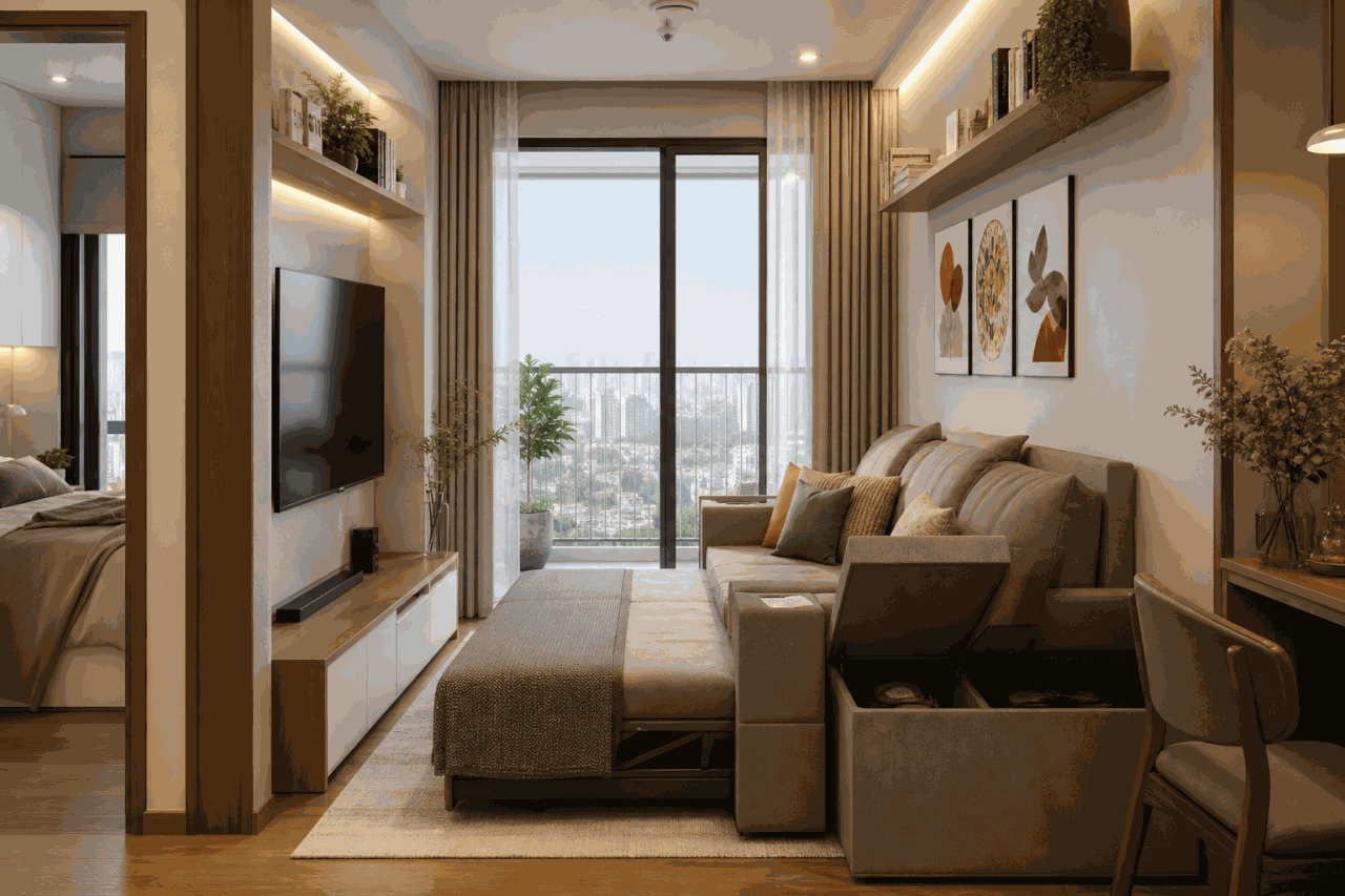 Sofa giường đa năng cho chung cư