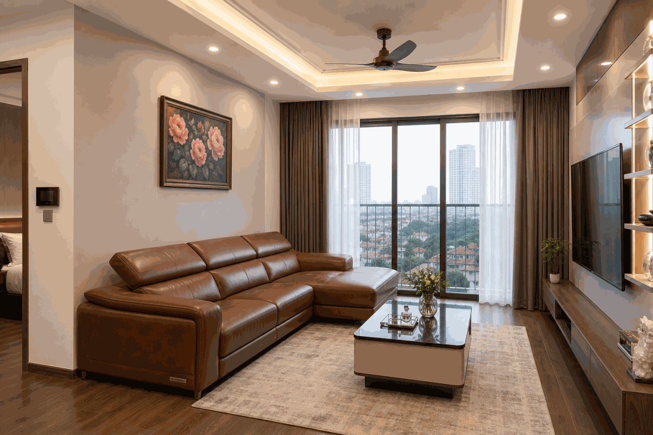 Sofa giường da thật giá bao nhiêu