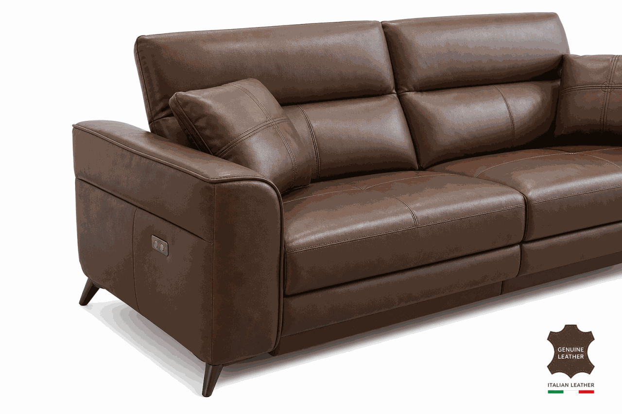 Sản phẩm sofa giường da thật tại xưởng