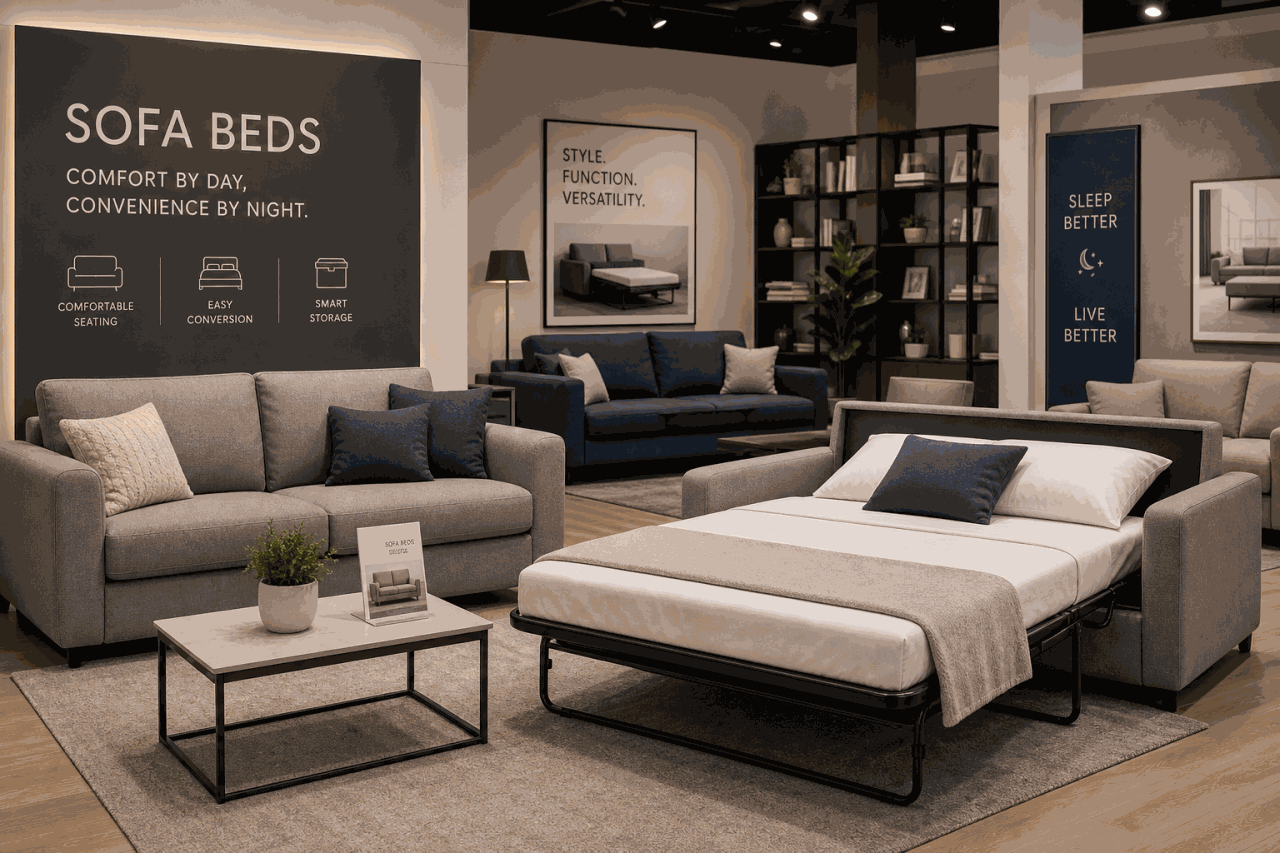 Sản phẩm sofa giường tại xưởng
