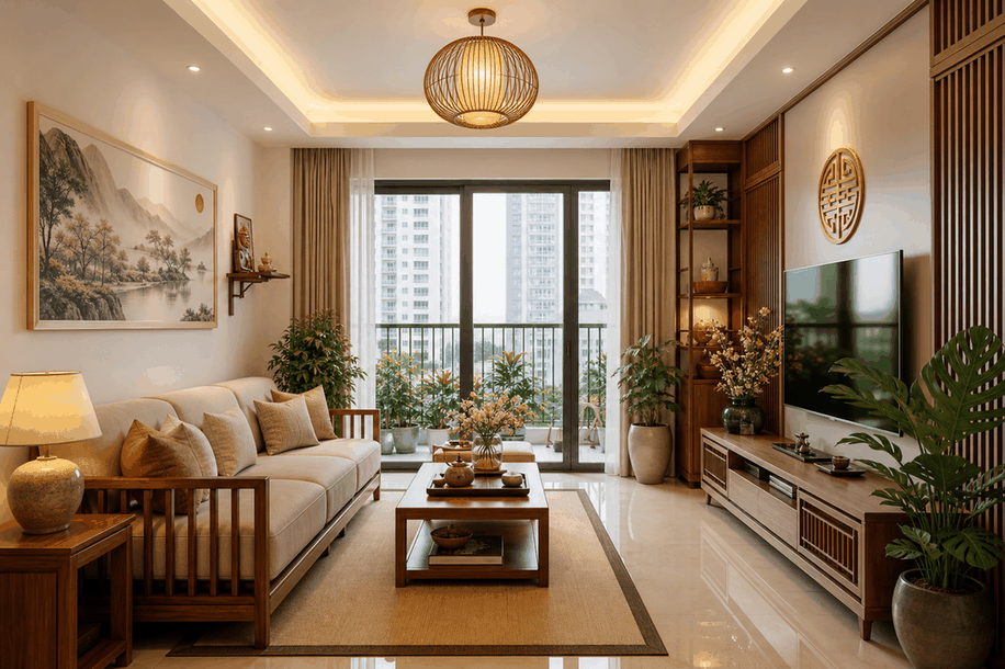 sofa phong thủy phòng khách