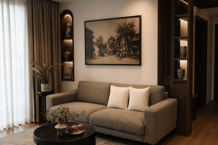 sofa văng cho phòng khách