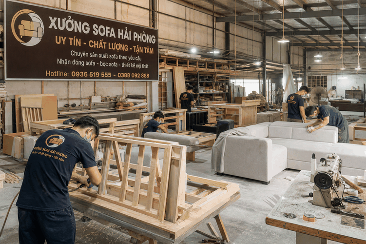 xưởng sofa Hải Phòng uy tín