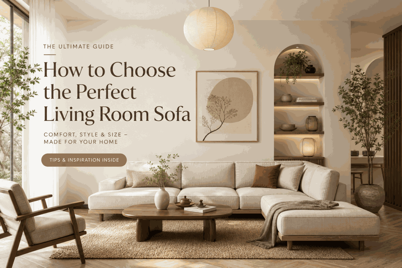 cách chọn sofa phòng khách — minh họa bước 1