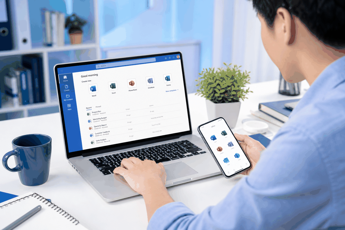 Hướng dẫn chi tiết cách dùng microsoft office miễn phí