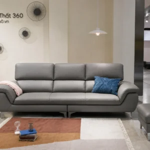 Ghế sofa 3.5 chỗ da bò tự nhiên