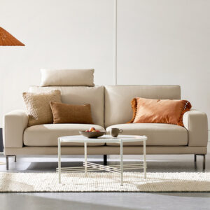 Ghế sofa 3 chỗ da bò tự nhiên