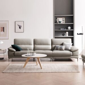 Alternative view of Ghế sofa Rosetti 4 chỗ da bò nguyên tấm cao cấp