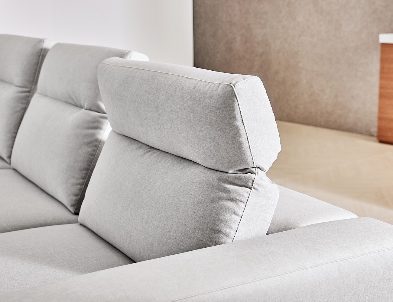 Ghế sofa 4 chỗ có chức năng vải Zenwave kèm 5 gối (gối 3 cái / gối 2 cái) - ghế sofa bọc nỉ 4 chỗ - ảnh 6 | Ghế Sofa 360