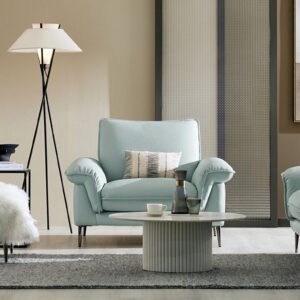Ghế 1 chỗ da bò tự nhiên