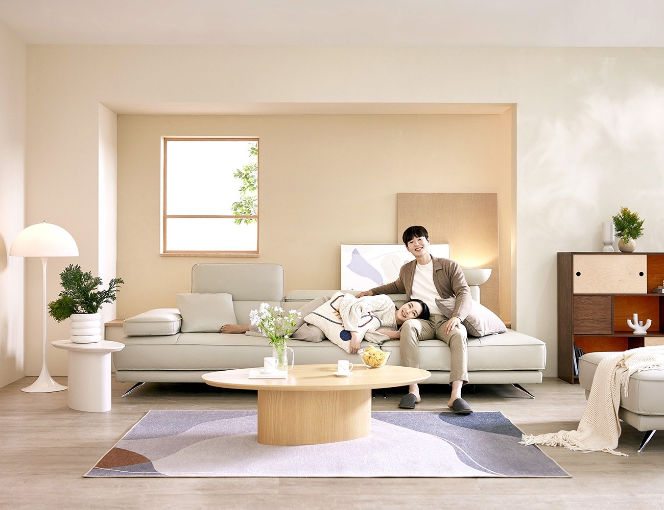 Ghế sofa 4 chỗ có chức năng da bò nguyên tấm cao cấp (bọc da toàn bộ mặt) kèm 2 gối - sofa da bò thật 4 chỗ - ảnh 2 | Ghế Sofa 360