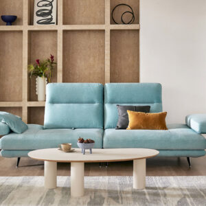 Ghế sofa Signature Wide 3 chỗ có chức năng vải Zenwave kèm 1 gối