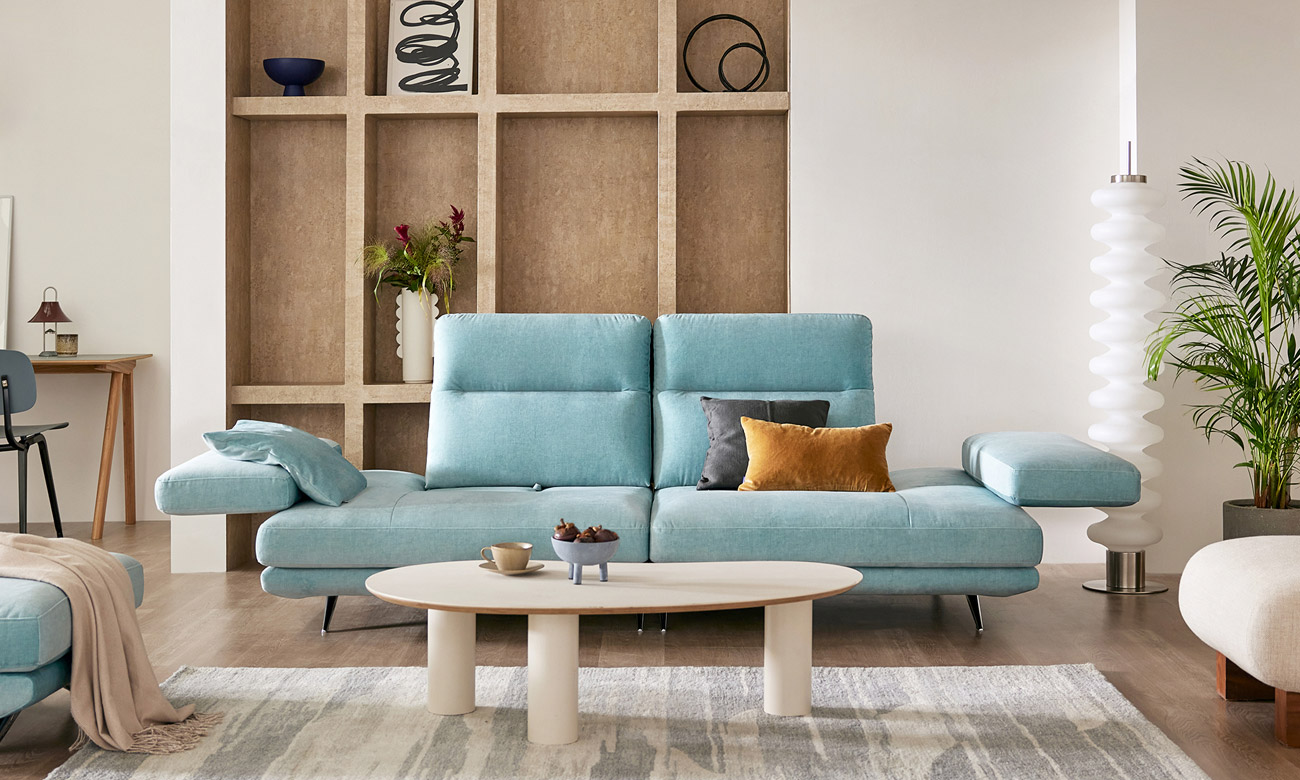 Ghế sofa Signature Wide 3 chỗ có chức năng vải Zenwave kèm 1 gối - ghế sofa bọc nỉ Signature Wide - ảnh 1 | Ghế Sofa 360