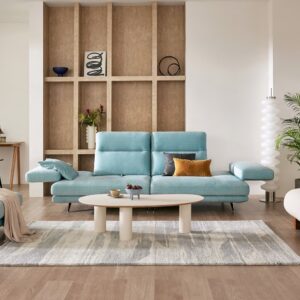 Alternative view of Ghế sofa Signature Wide 3 chỗ có chức năng vải Zenwave kèm 1 gối