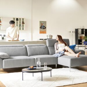 Ghế sofa 4 chỗ dạng couch có chức năng vải Zenwave