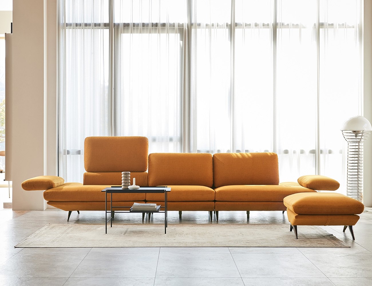 Ghế sofa 4 chỗ có chức năng vải Zenwave kèm 3 gối - ghế sofa bọc nỉ 4 chỗ - ảnh 3 | Ghế Sofa 360