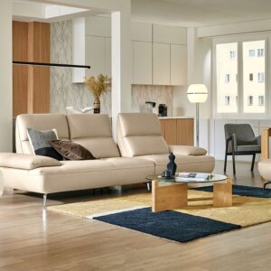 Alternative view of Ghế sofa Gemma Swing 3.5 chỗ có chức năng da bò tự nhiên