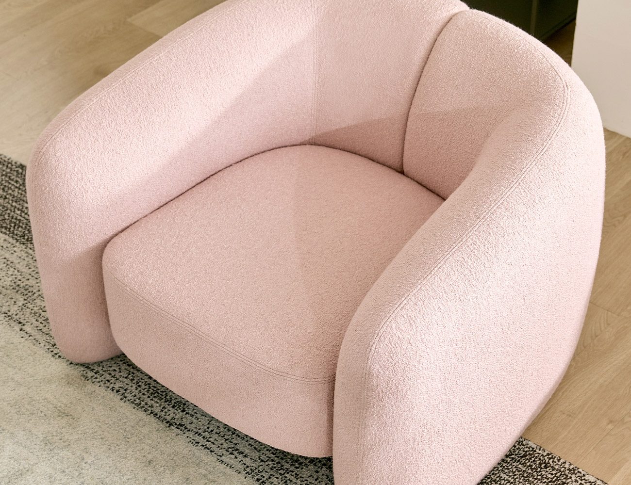 Ghế 1 chỗ bọc vải kèm 1 gối - ghế sofa đơn - ảnh 5 | Ghế Sofa 360